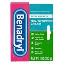 Benadryl Extra Strength Itch Stopping Cream 1 oz - Itchy Skin & Rash Relief with Diphenhydramine 1