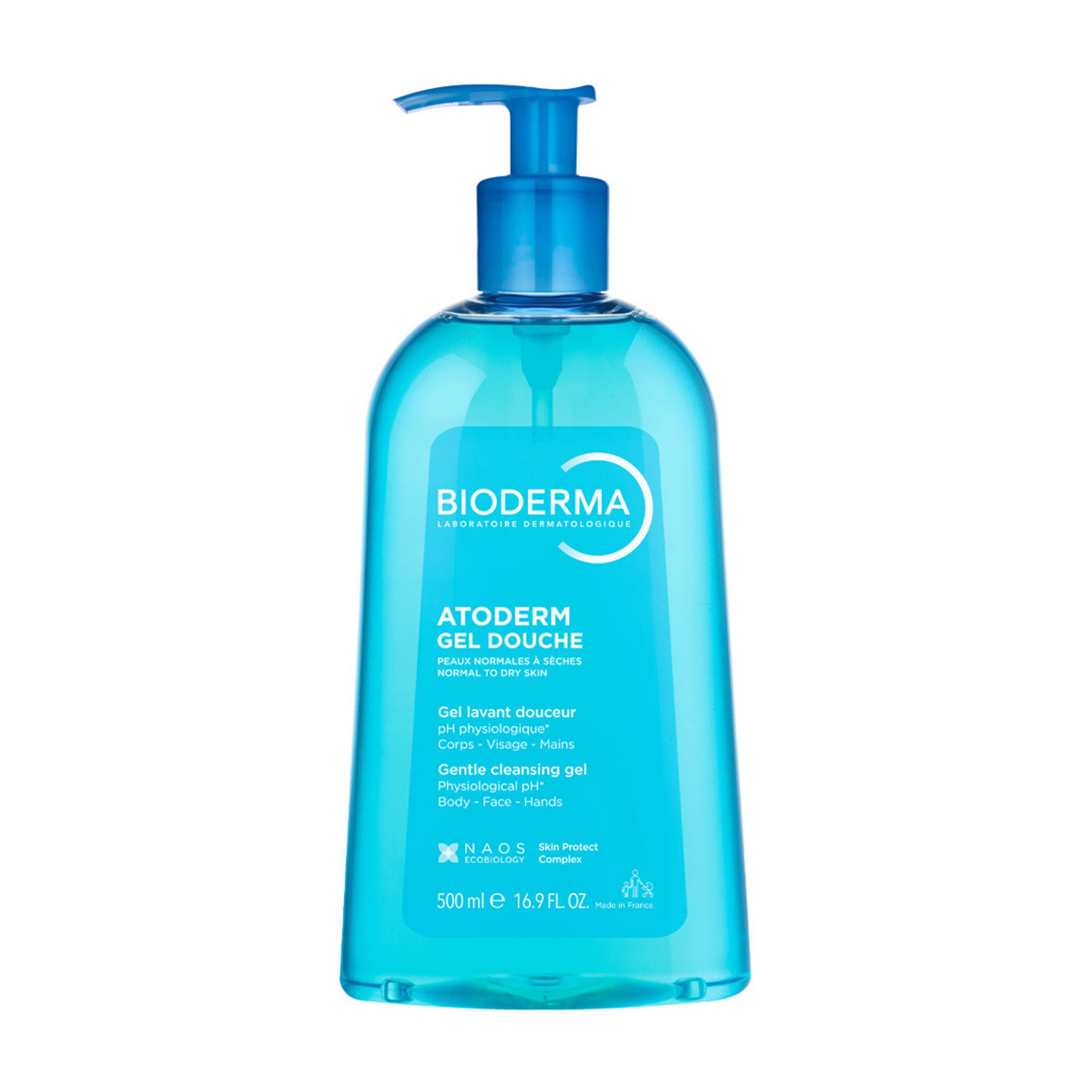 Bioderma Atoderm Hydrating Shower Gel 16.9 fl.oz - Body Wash for Normal to Dry Sensitive Skin 2