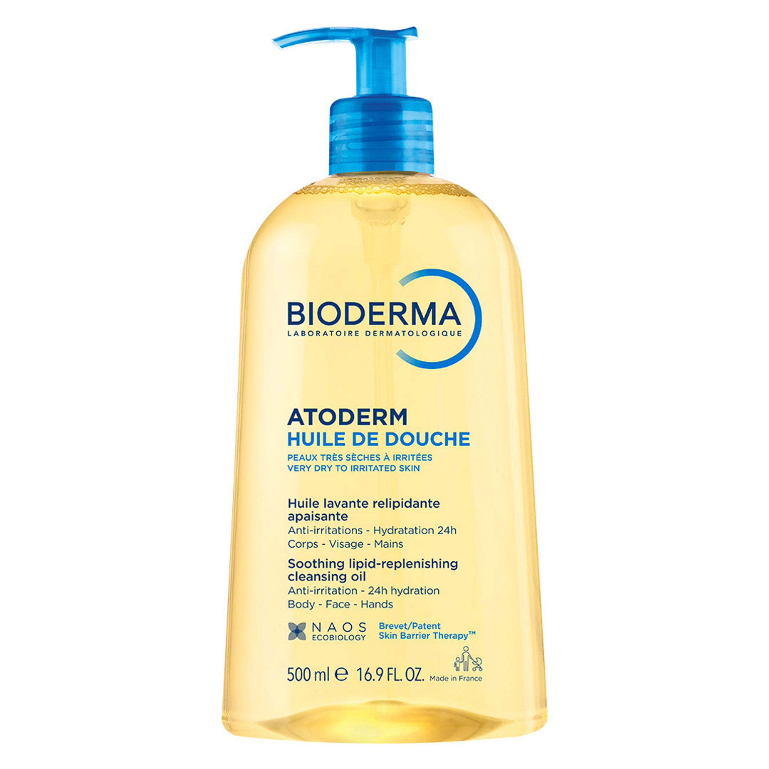Bioderma Atoderm Shower Oil 16.9 fl.oz - Nourishing Cleansing Oil For Dry to Atopic Sensitive Skin 2