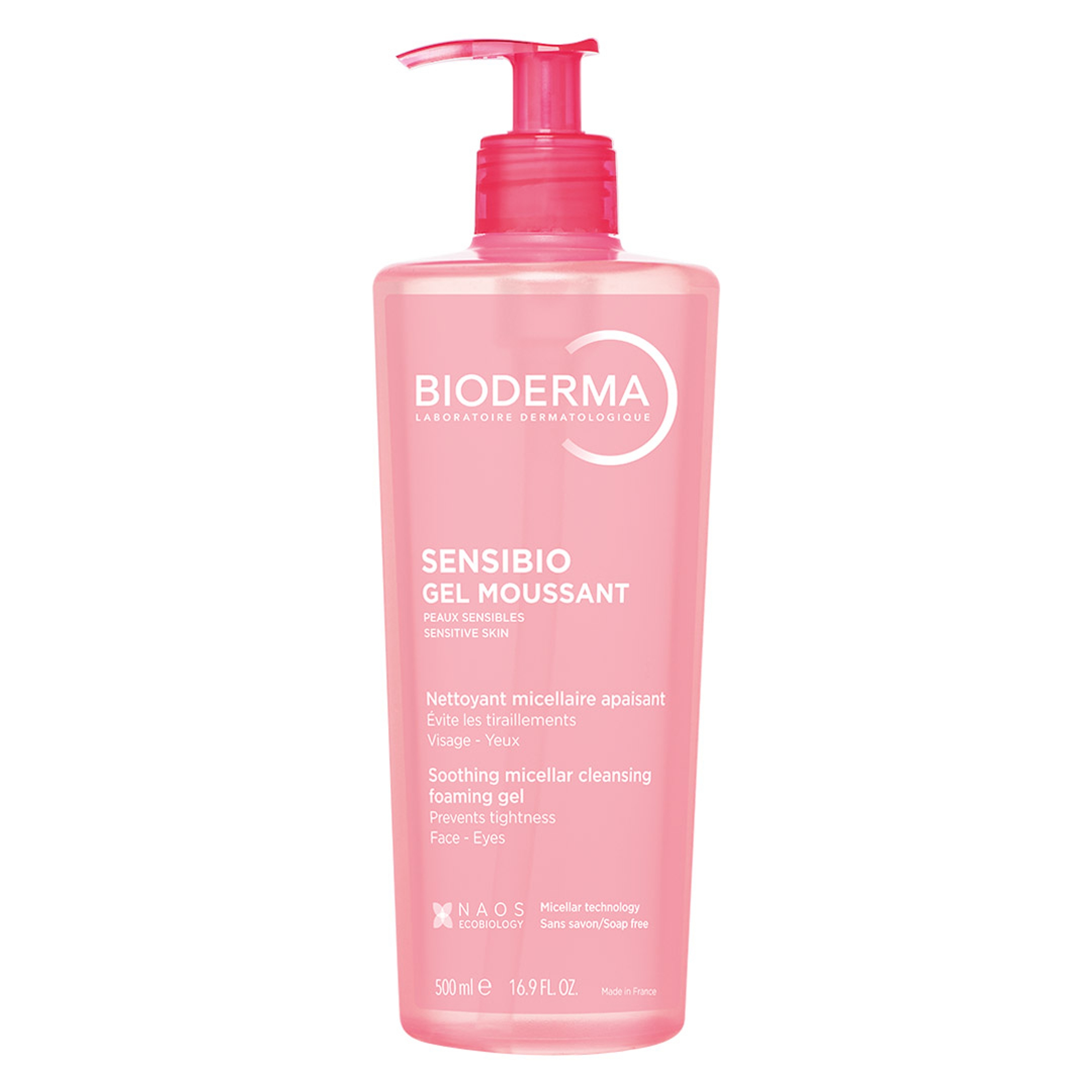 Bioderma Sensibio Foaming Gel 16.9 fl.oz - Gentle Face Cleanser for Sensitive Skin 2