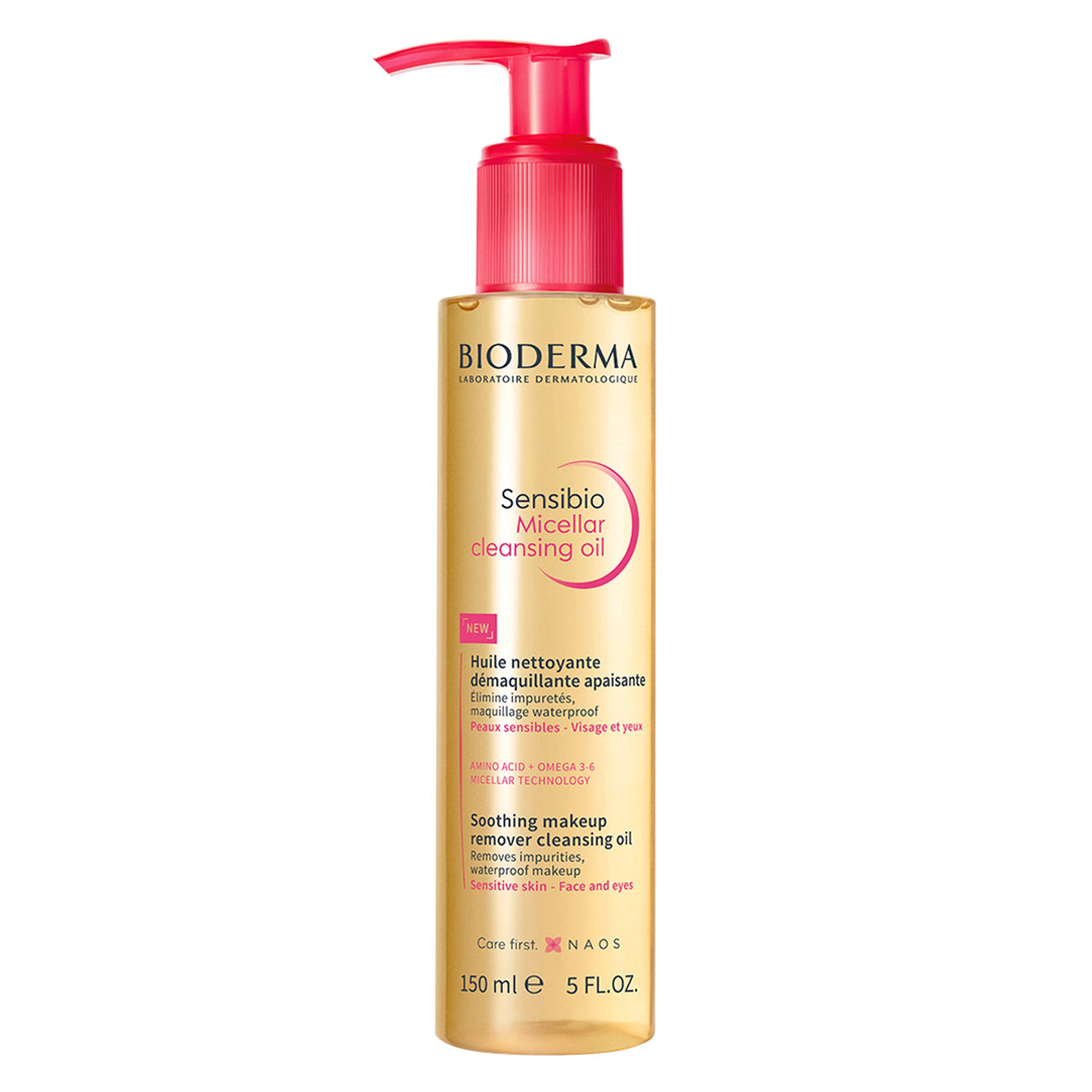 Bioderma Sensibio Micellar Cleansing Oil 5 fl.oz - Micellar Formula Gentle Face Cleanser 2