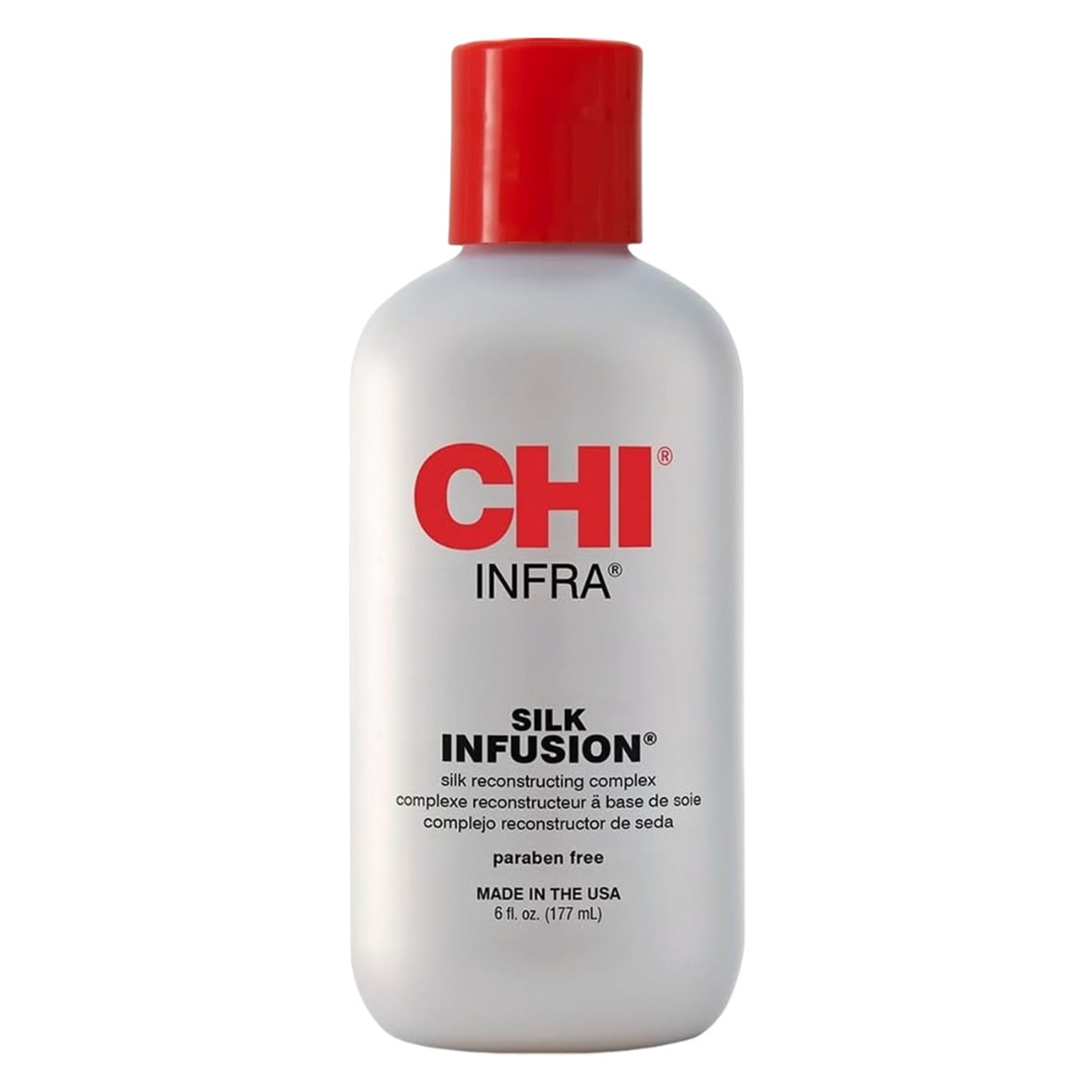 CHI Infra Silk Infusion 6 fl.oz - Silk Reconstructing Leave-In Hair Treatment for Creating Smooth, Shiny, Strong Hair 1