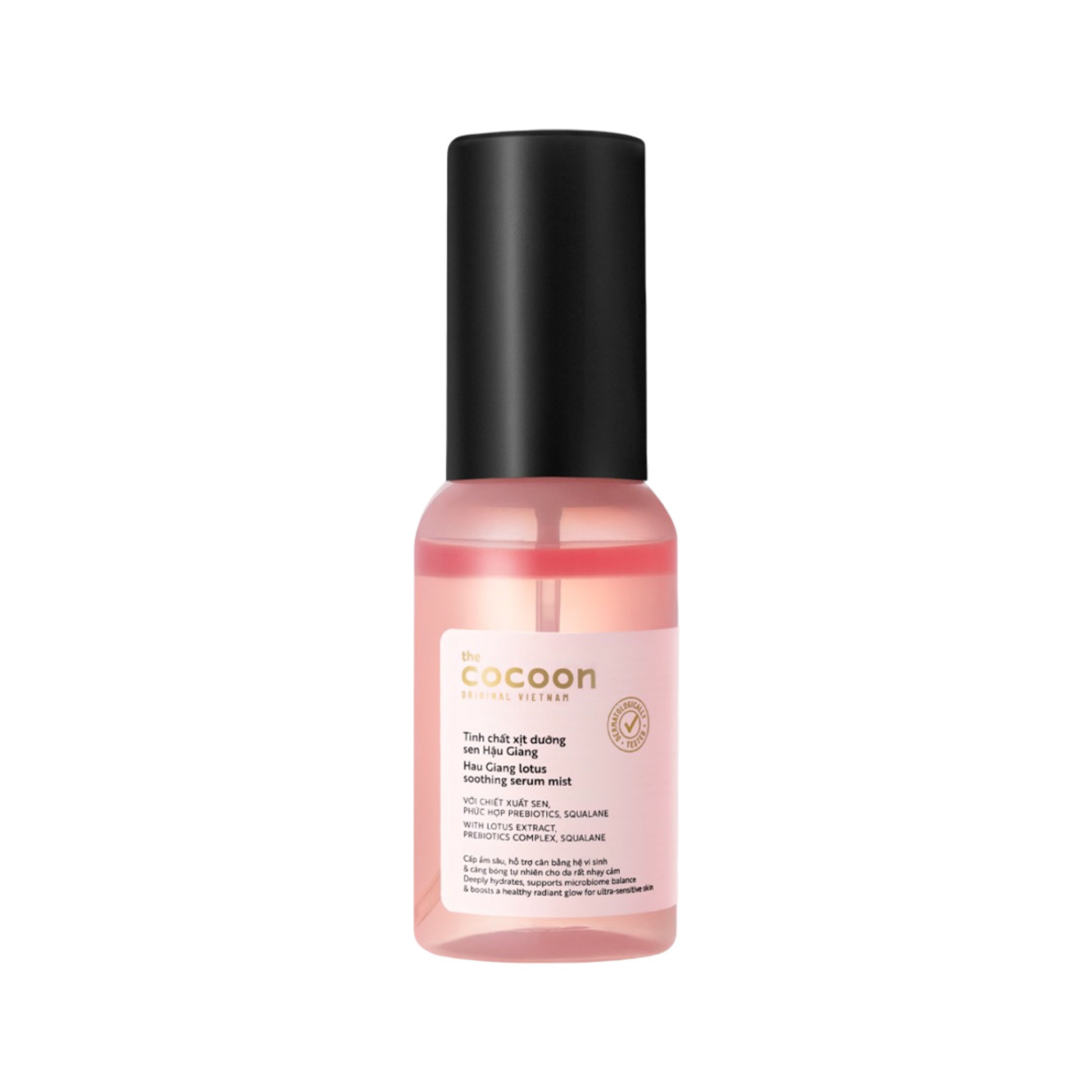 Cocoon Hau Giang Lotus Soothing Serum Mist 1.69 fl.oz - Deeply Hydrates & Boosts Radiant Glow for Sensitive Skin 1