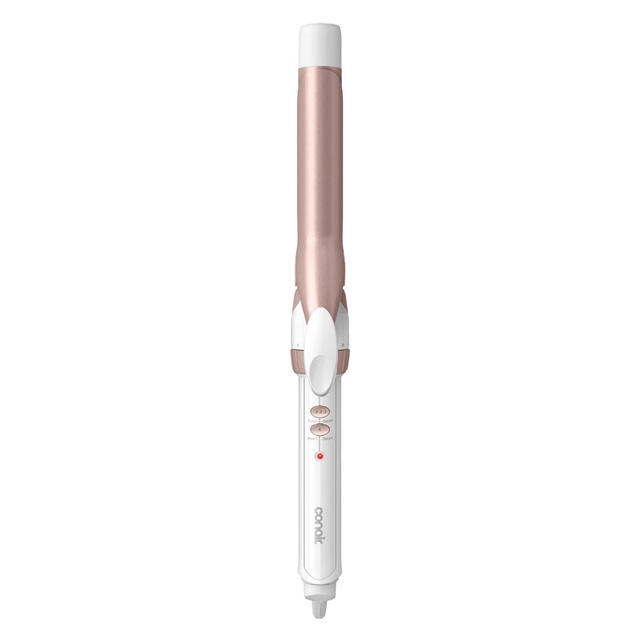 Conair Double Ceramic Curling Iron, 1 Inch Barrel, 1 Count - Hair Curler & Hair Waver for Medium to Long Hair