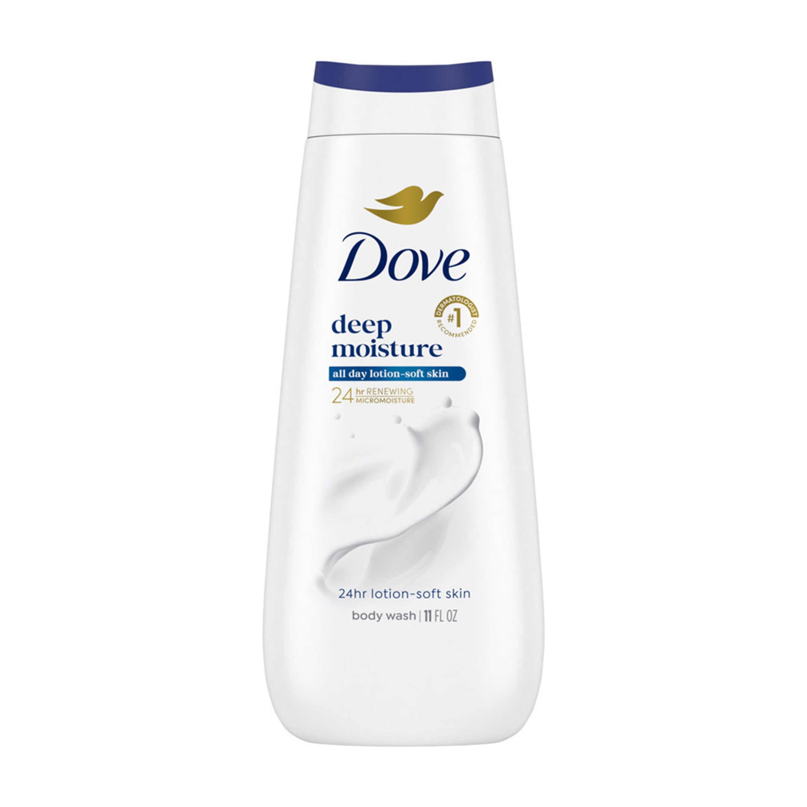 Dove Deep Moisture Body Wash 11 fl.oz - Moisturizing Skin Cleanser for 24H Lotion-Soft Skin 1