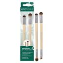 EcoTools Eye Enhancing Duo Makeup Brush Set, 2 Count - with 4 Brush Heads To Shade, Define, Blend & Smudge 1