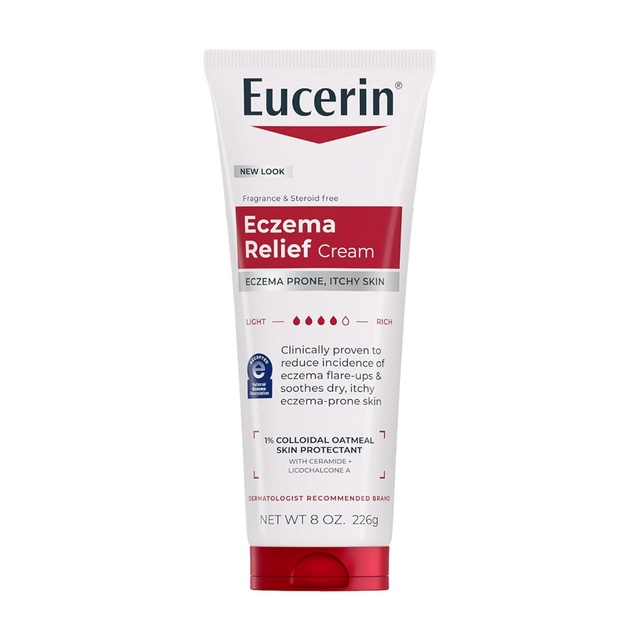 Eucerin Eczema Relief Cream 8 oz - Colloidal Oatmeal Enriched Skin Protectant