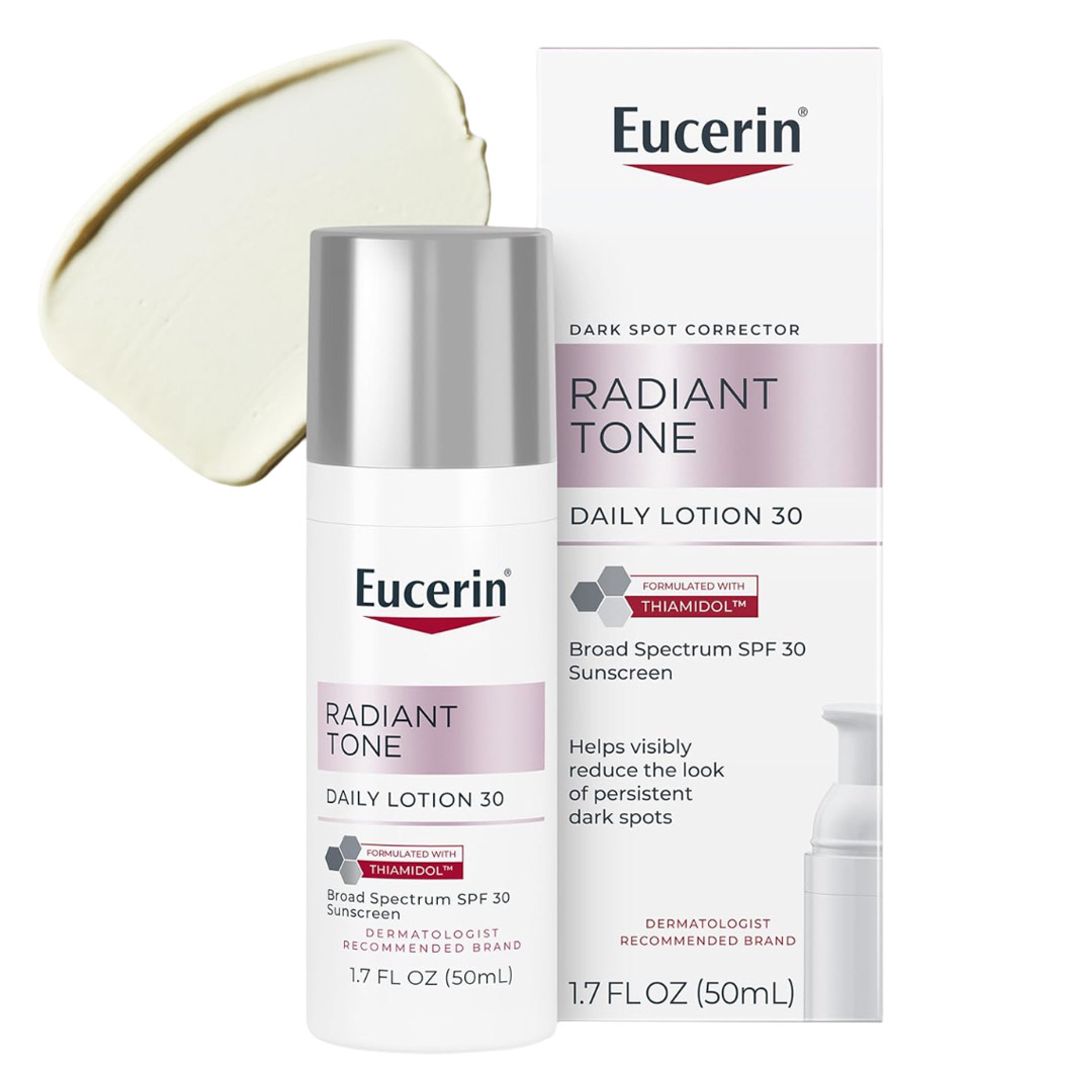 Eucerin Radiant Tone Daily Lotion SPF 30 1.7 fl.oz - Daily Face Moisturizer, Dark Spot Corrector for All Skin Types 1
