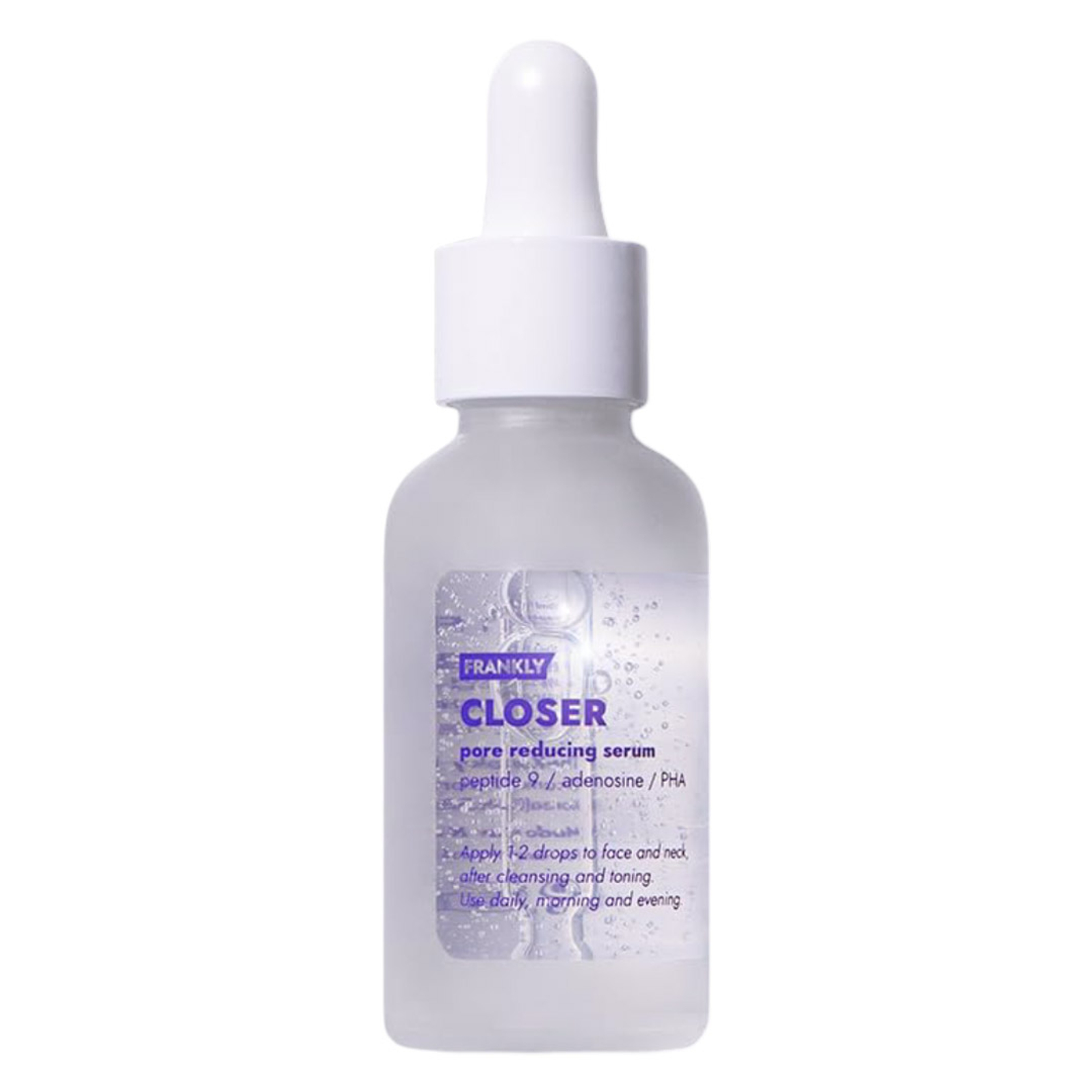 Frankly Closer Serum 1.01 fl.oz - Pore Minimizer Serum for Glass Skin, Anti-Aging, Hydration, Elasticity 1