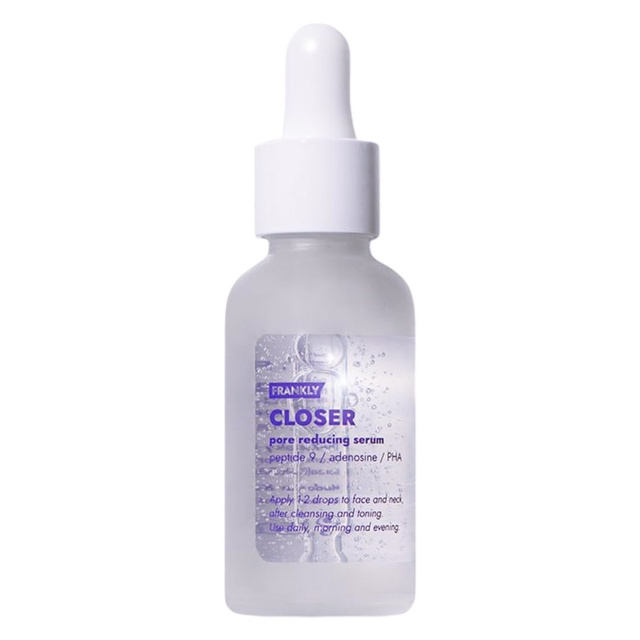 Frankly Closer Serum 1.01 fl.oz - Pore Minimizer Serum for Glass Skin, Anti-Aging, Hydration, Elasticity