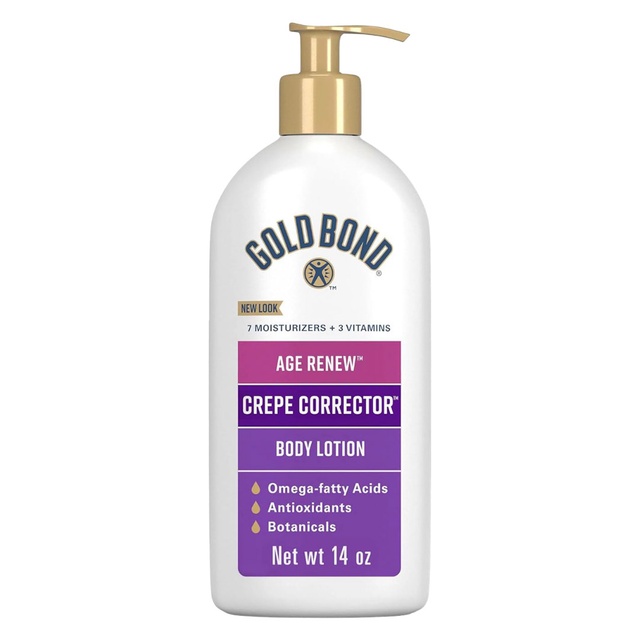 Gold Bond Age Renew Crepe Corrector Body Lotion 14 oz - Replenishing & Smoothing Formula