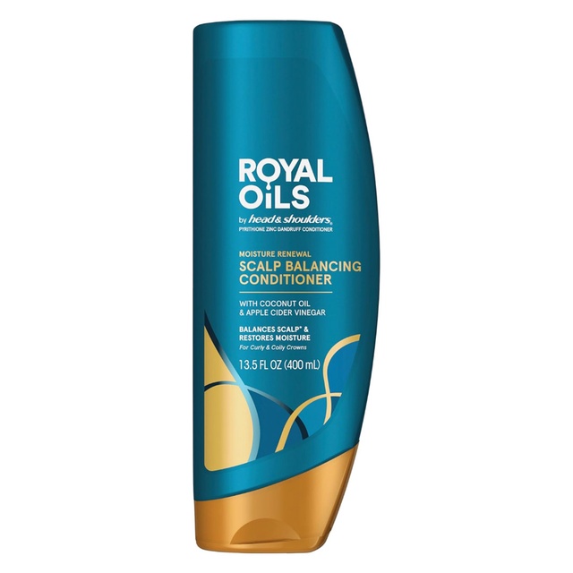 Head & Shoulders Royal Oils Moisturizing Hair Conditioner 13.5 fl.oz - Anti-Dandruff Scalp Care with Coconut Oil