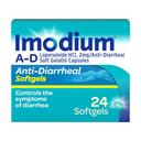 Imodium A-D Diarrhea Relief Softgels 24 Count - 2mg Loperamide Hydrochloride, Helps Control Symptoms of Diarrhea 1