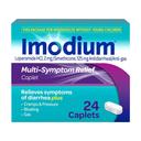 Imodium Multi-Symptom Relief Anti-Diarrheal Medicine Caplets 24 Count - Helps Relieve Diarrhea, Gas, Bloating & Cramps 1