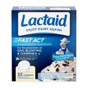 Lactaid Fast Act Chewable Lactase Enzyme Supplements 32 Count - Vanilla Twist Flavor, Helps Prevent Gas, Bloating & Diarrhea 1