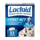 Lactaid Fast Act Lactase Enzyme Supplement Caplets 32 Count - Prevents Gas Bloating & Diarrhea 1