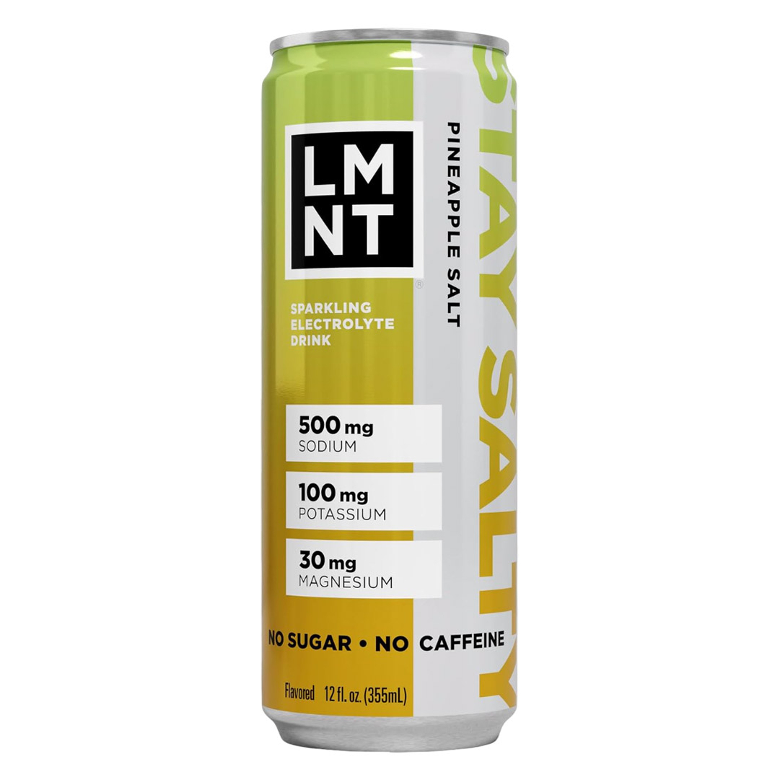 LMNT Sparkling Electrolyte Drink, Pineapple Salt, 12 fl.oz 1