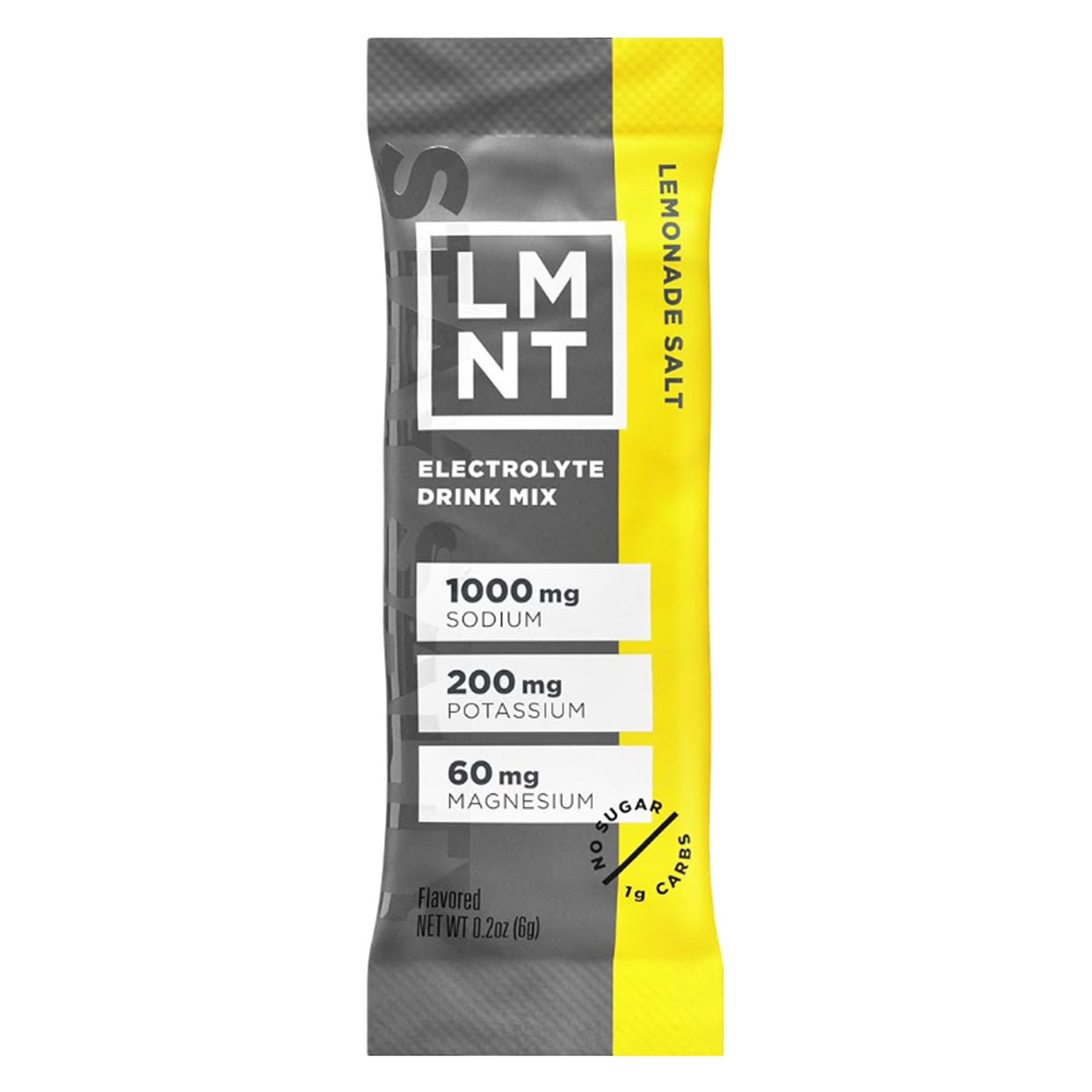 LMNT Zero Sugar Electrolytes, Lemonade Salt, 0.2 oz 1