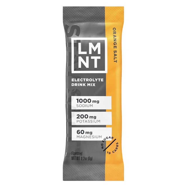 LMNT Zero Sugar Electrolytes, Orange Salt, 0.2 oz