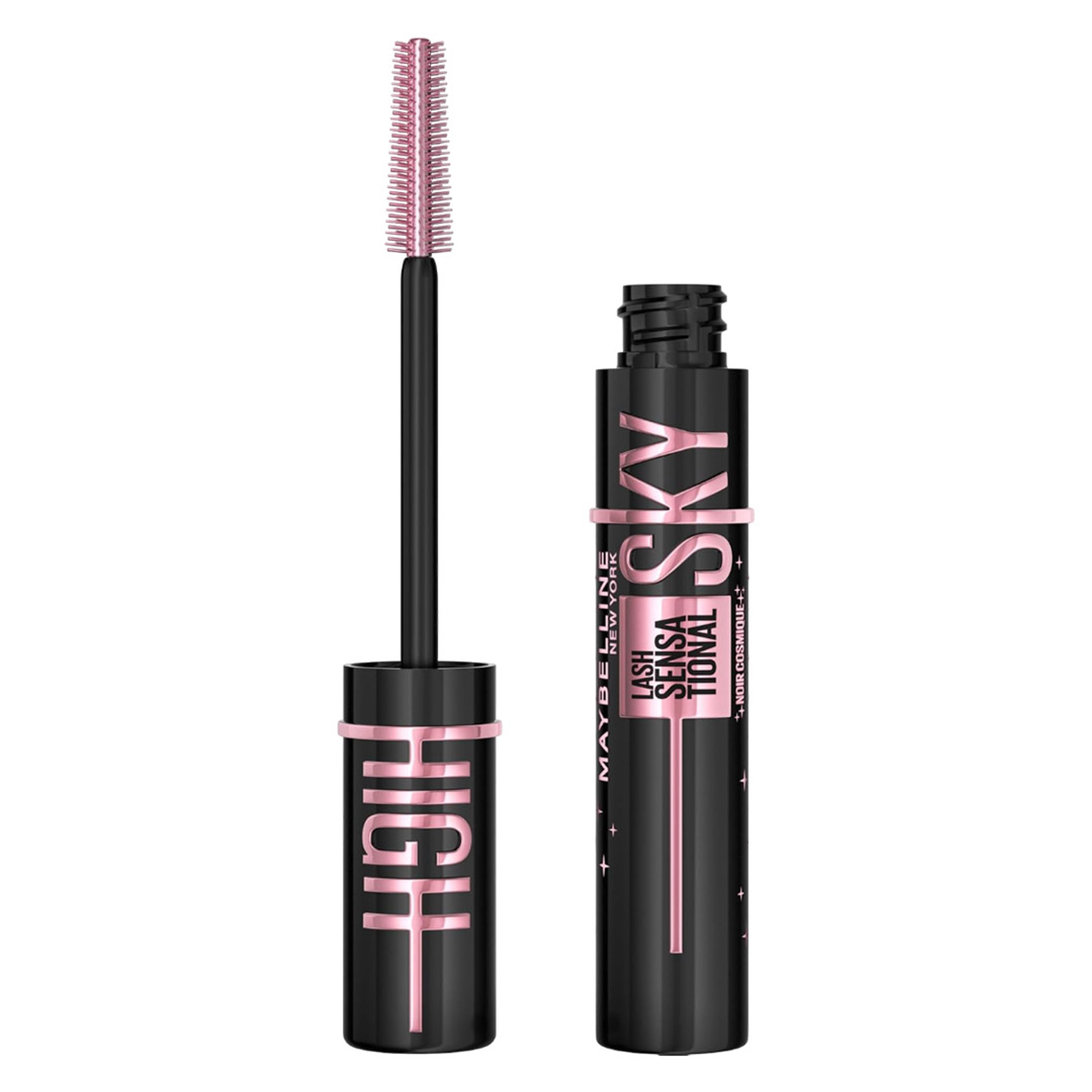 Maybelline Lash Sensational Sky High Mascara, Cosmic Black, 0.24 fl.oz - Washable Lengthening & Volumizing Mascara 1