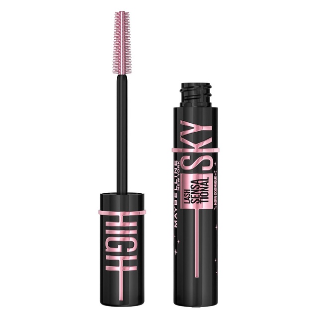 Maybelline Lash Sensational Sky High Mascara, Cosmic Black, 0.24 fl.oz - Washable Lengthening & Volumizing Mascara