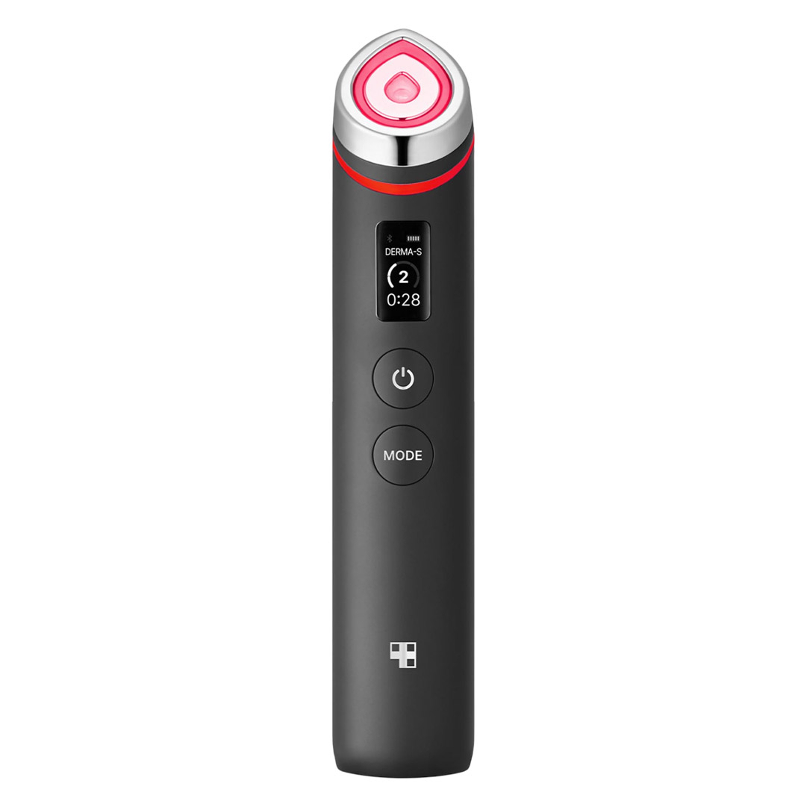 Medicube Booster Pro, Black, 1 Count - 6-in-1 Real Glass Glow Beauty Massager 1