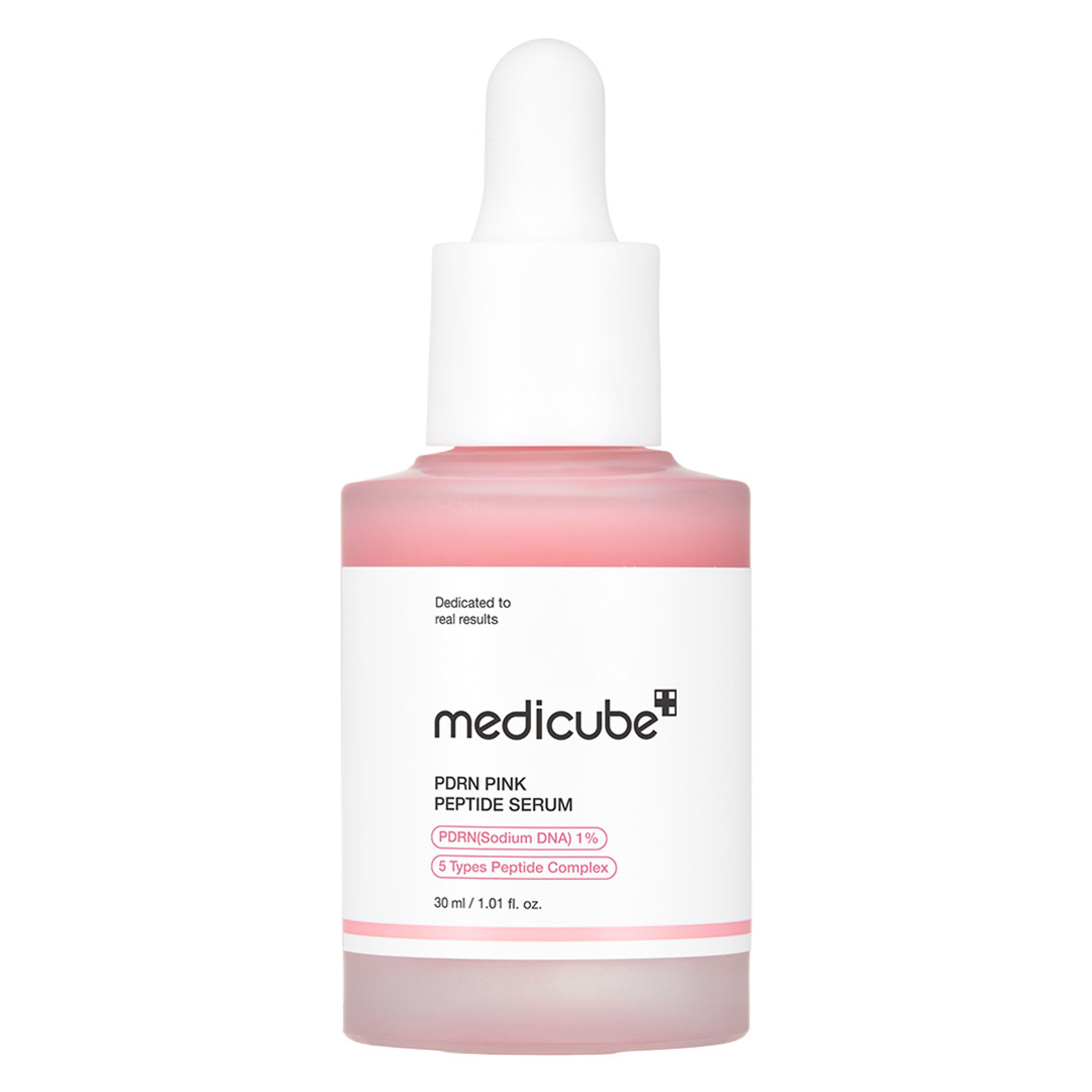 Medicube PDRN Pink Peptide Serum 1.01 fl.oz - Glow Serum with Salmon DNA for Hydration & Firm-Looking Skin 1
