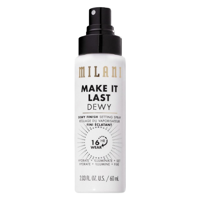 Milani Make It Last Dewy Setting Spray 2.03 fl.oz - Moisturizing & Long-Wearing with a Dewy Finish
