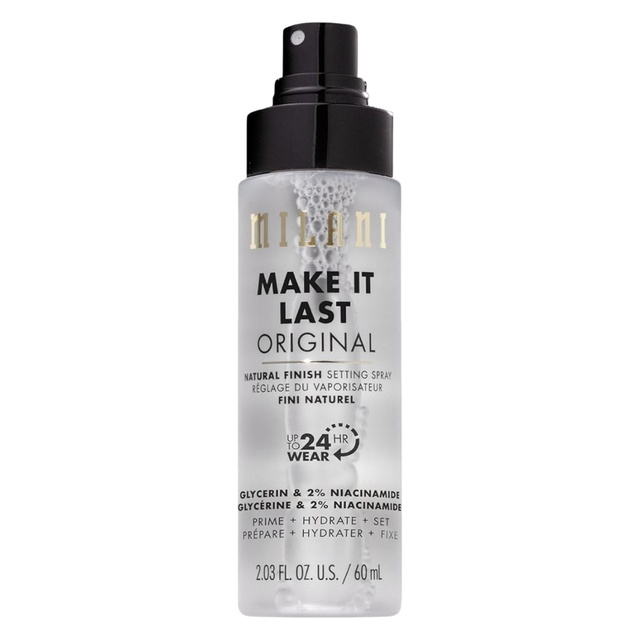 Milani Make It Last Original Setting Spray 2.03 fl.oz - Nourishing & Long-Wearing with a Natural Finish