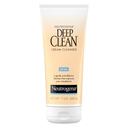Neutrogena Deep Clean Cream Cleanser 7 oz -  Cream Face Wash Removes Dirt Oil & Makeup 1