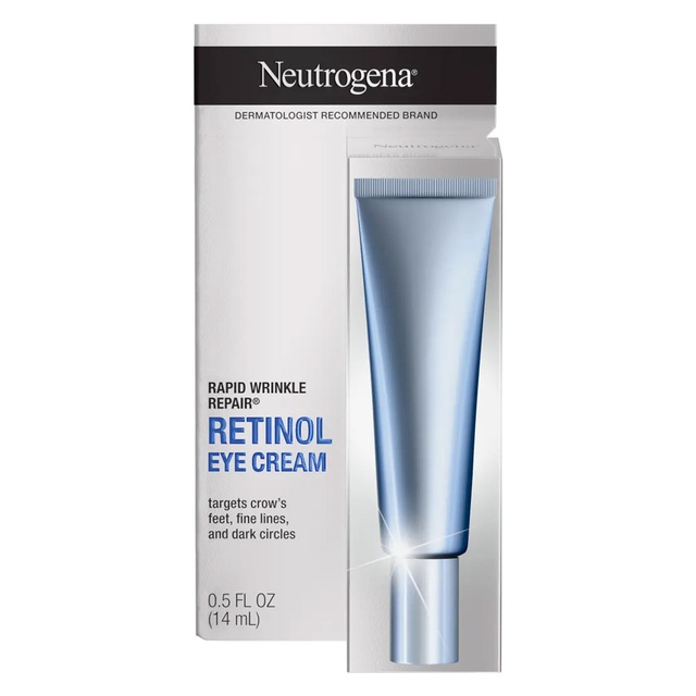 Neutrogena Rapid Wrinkle Repair Retinol Eye Cream 0.5 fl.oz - Anti-Aging Under Eye Cream for Dark Circles