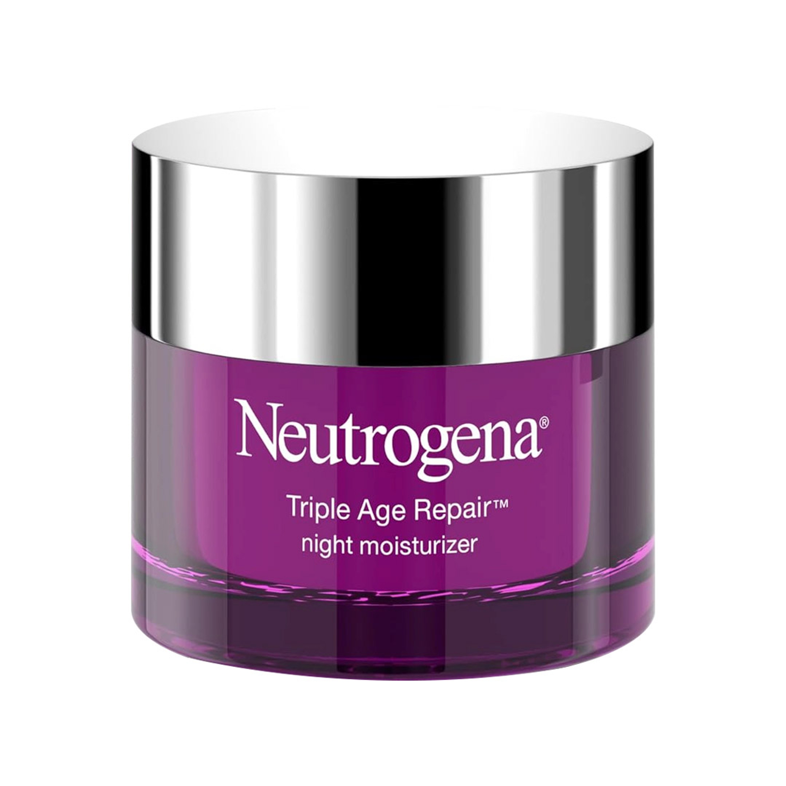 Neutrogena Triple Age Repair Night Moisturizer 1.7 oz - Anti-Wrinkle Face Cream with Hexinol Technology & Vitamin C 1