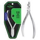 NGHIA Stainless Steel Cuticle Nipper, D-04 JAW 14, 1 Count - Premium Quality for Nail Care, Durable & Sharp, Grey Plated 1