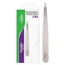 NGHIA Stainless Steel Straight Blades Tweezer N-404 1 Count - Square Tips, Thick Handle 1