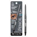 Revlon ColorStay Pencil Eyeliner, 204 Charcoal, 0.01 oz - Long-Wear Eyeliner with Built-In Sharpener, Smudge-Proof 1