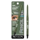Revlon ColorStay Pencil Eyeliner, 206 Jade, 0.01 oz - Long-Wear Eyeliner with Built-In Sharpener, Smudge-Proof 1