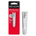 Revlon Compact Nail Clipper 1 Count - Mini Stainless Steel Nail Clipper Trims Fingernails & Toenails 1