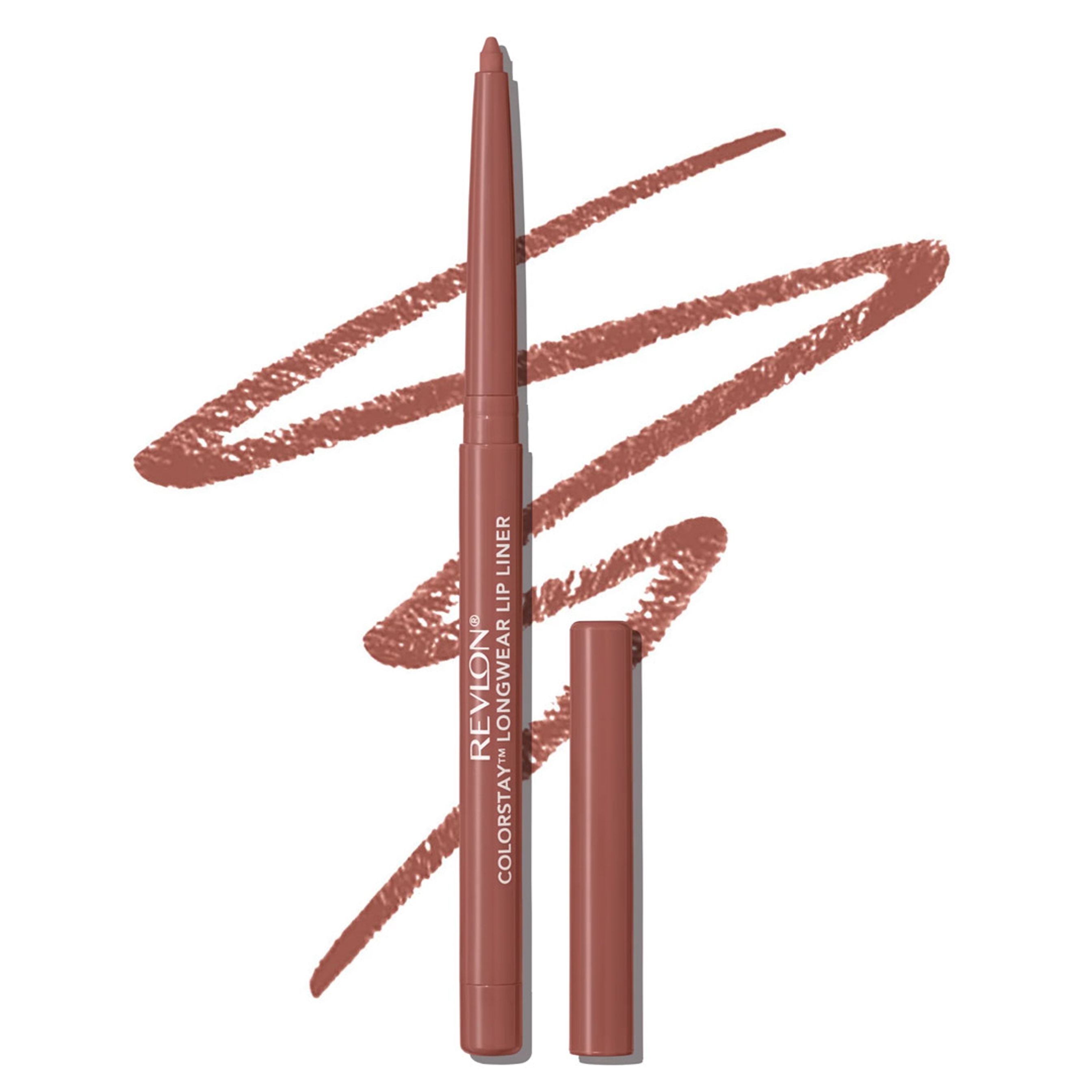 Revlon Longwear Lip Liner, 630 Nude, 0.01 oz - Rich Color & Smooth Easy-Glide Application with Built-in Sharpener 1