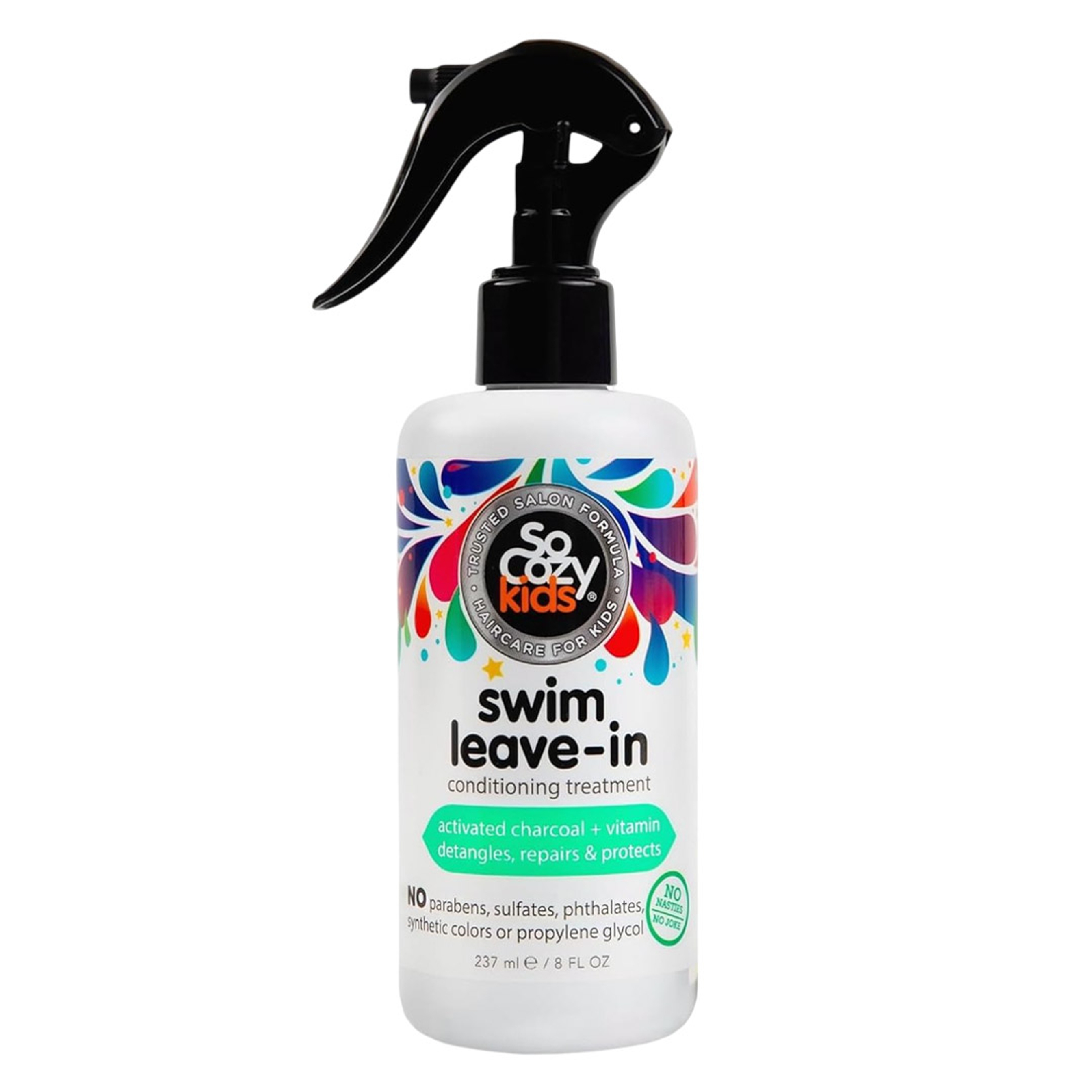 SoCozy Swim Leave-In Treatment Spray 8 fl.oz - Gentle Formula to Protect & Repair Kids Hair 1
