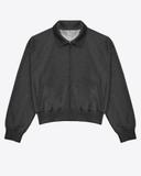[French Terry] Synctives Women’s Relaxed Cropped Jacket 1