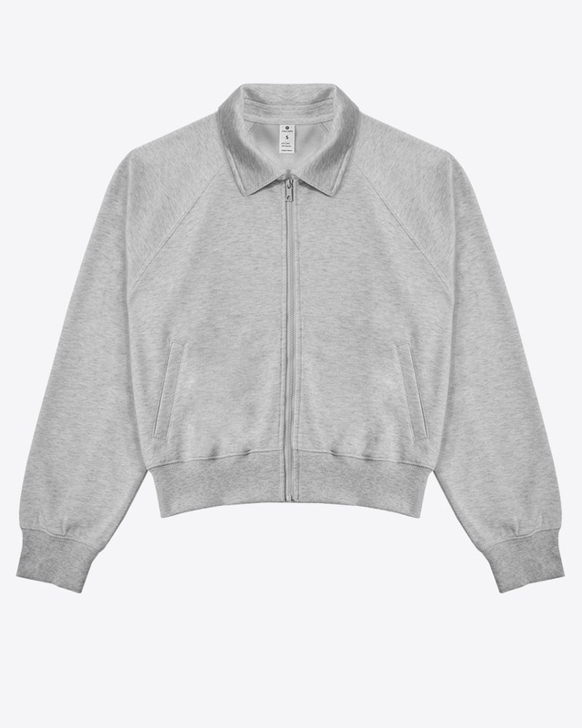 [French Terry] Synctives Women’s Relaxed Cropped Jacket