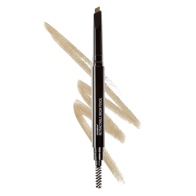 wet n wild Ultimate Brow Retractable, Taupe, 1 Count - Define Eyebrow Pencil with Unique Triangular Pencil Tip