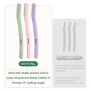 Hotosu Eyebrow And Facial Razors 3 Count - Multi-Purpose Tool 9