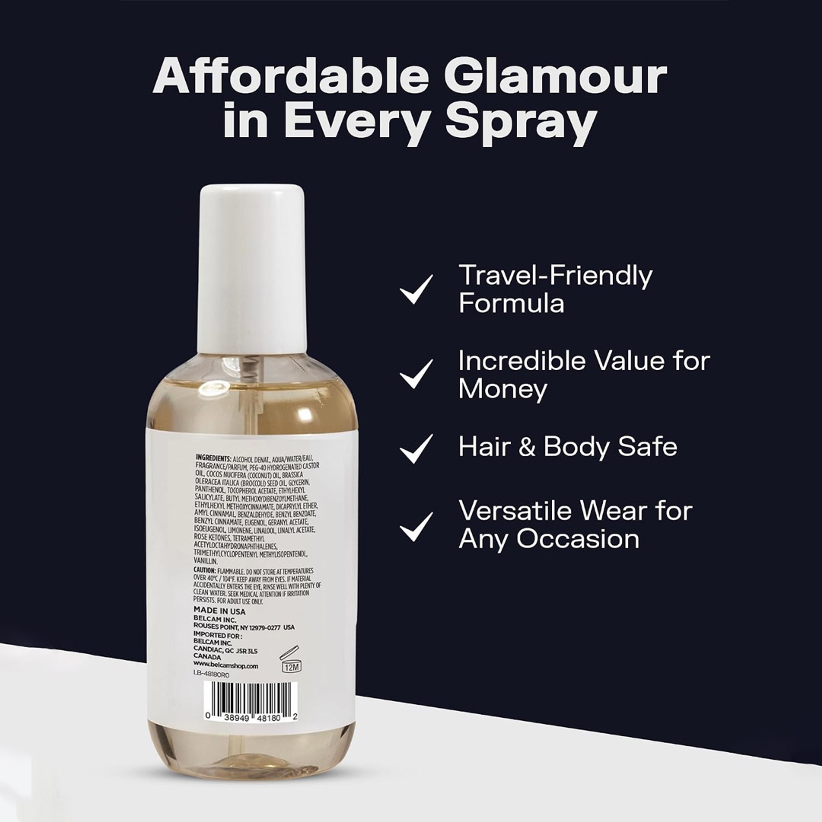 Kinda Toasty & Tart Hair & Body Mist 8.6 fl.oz - Inspired by Bom Ford Lost Cherry, Sweet & Tart Cherry Fragrance 3
