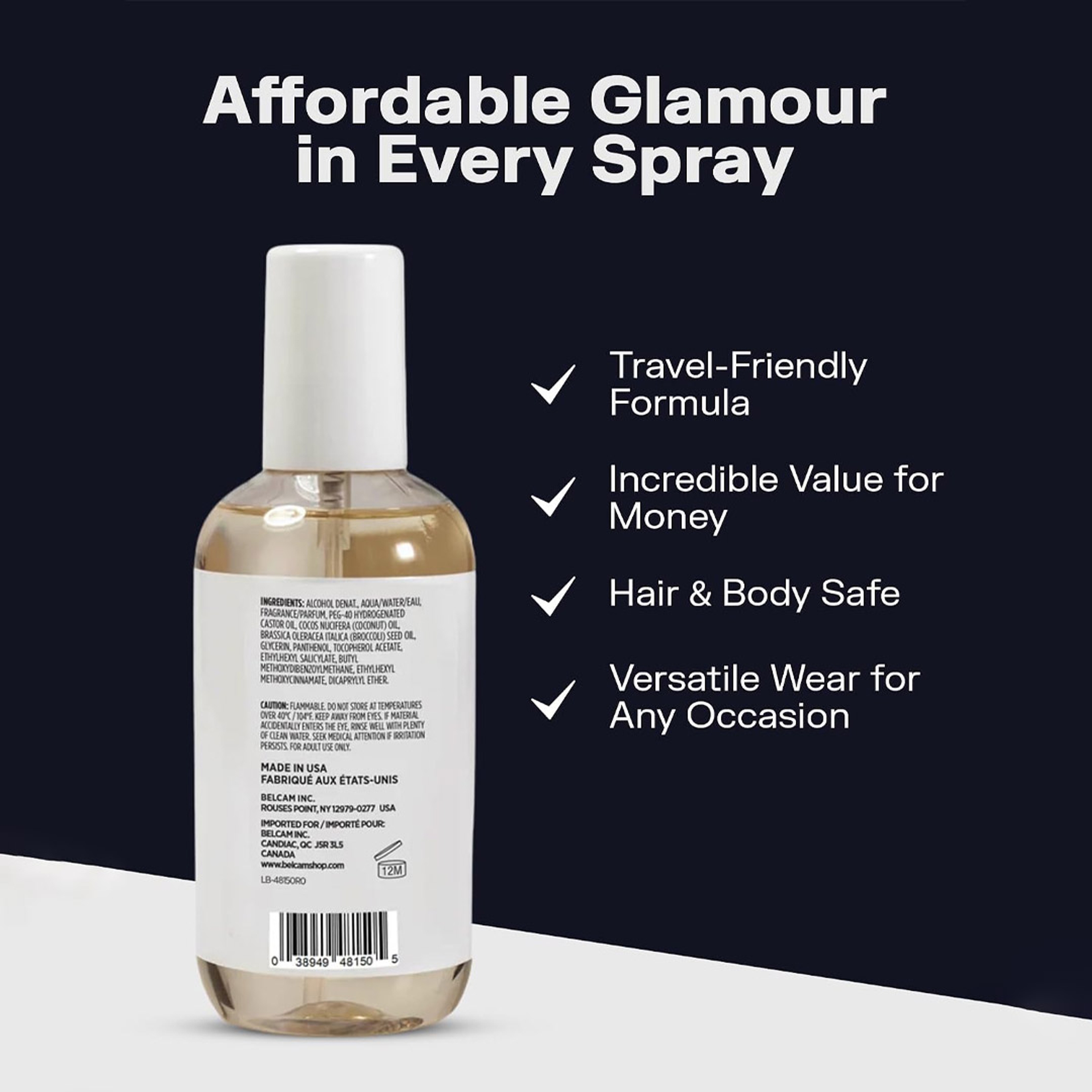 Kinda Woody & Wild Hair & Body Mist 8.6 fl.oz - Inspired by Byredo Gypsy Water, Mystical Forest Fragrance 3