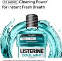 Listerine Cool Mint Intense Antiseptic Mouthwash 8.5 fl.oz - Fights Bad Breath Germs for A Fresher & Cleaner Mouth 3