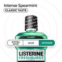 Listerine Freshburst Intense Spearmint Antiseptic Mouthwash 33.8 fl.oz - Oral Rinse for A Cleaner Mouth & Fresh Breath 5