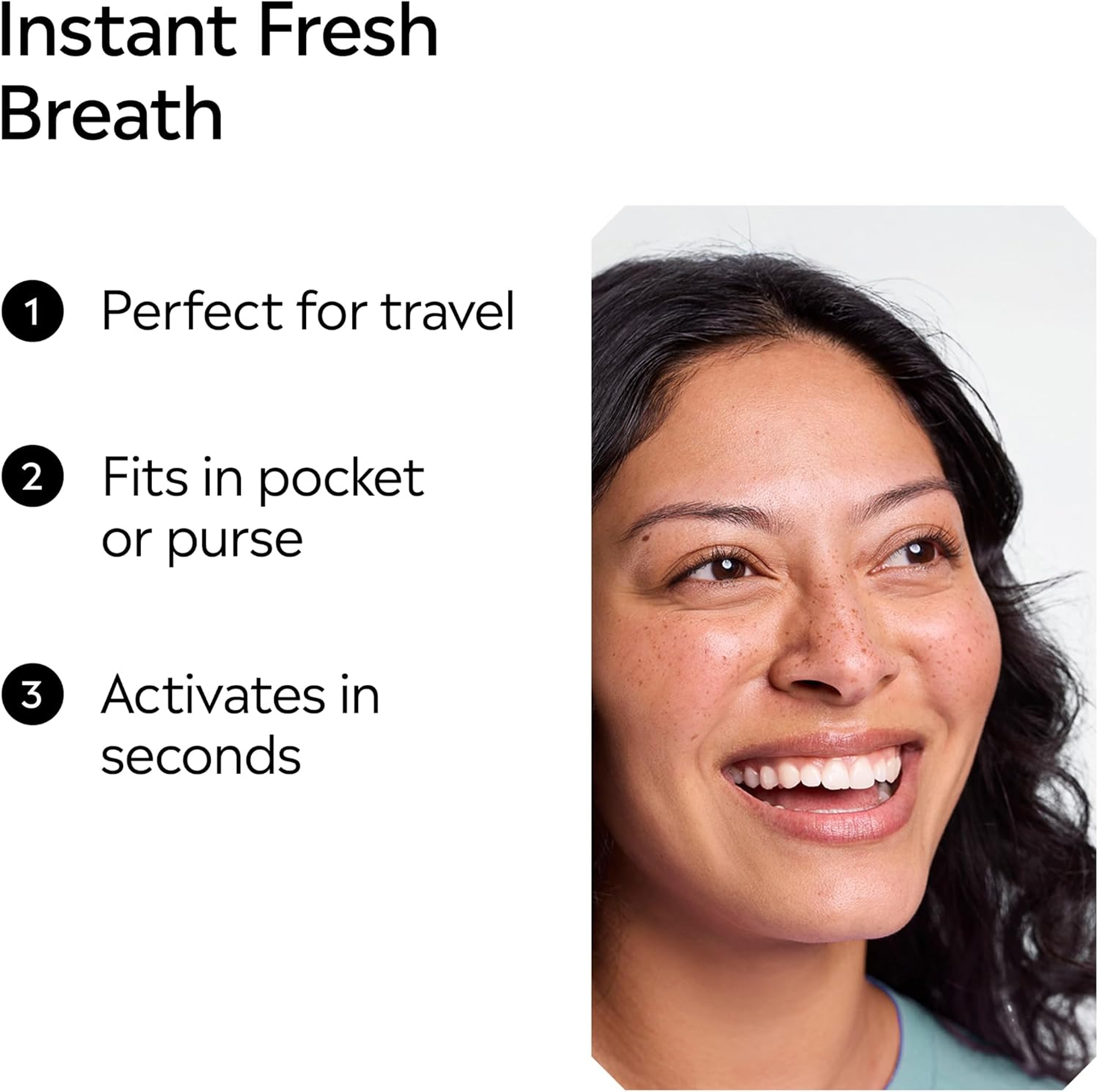 Listerine Pocketmist Fresh Breath Spray, Cool Mint, 0.26 fl.oz (Pack of 2) - Oral Care Mist for a Clean, Fresh Mouth 6
