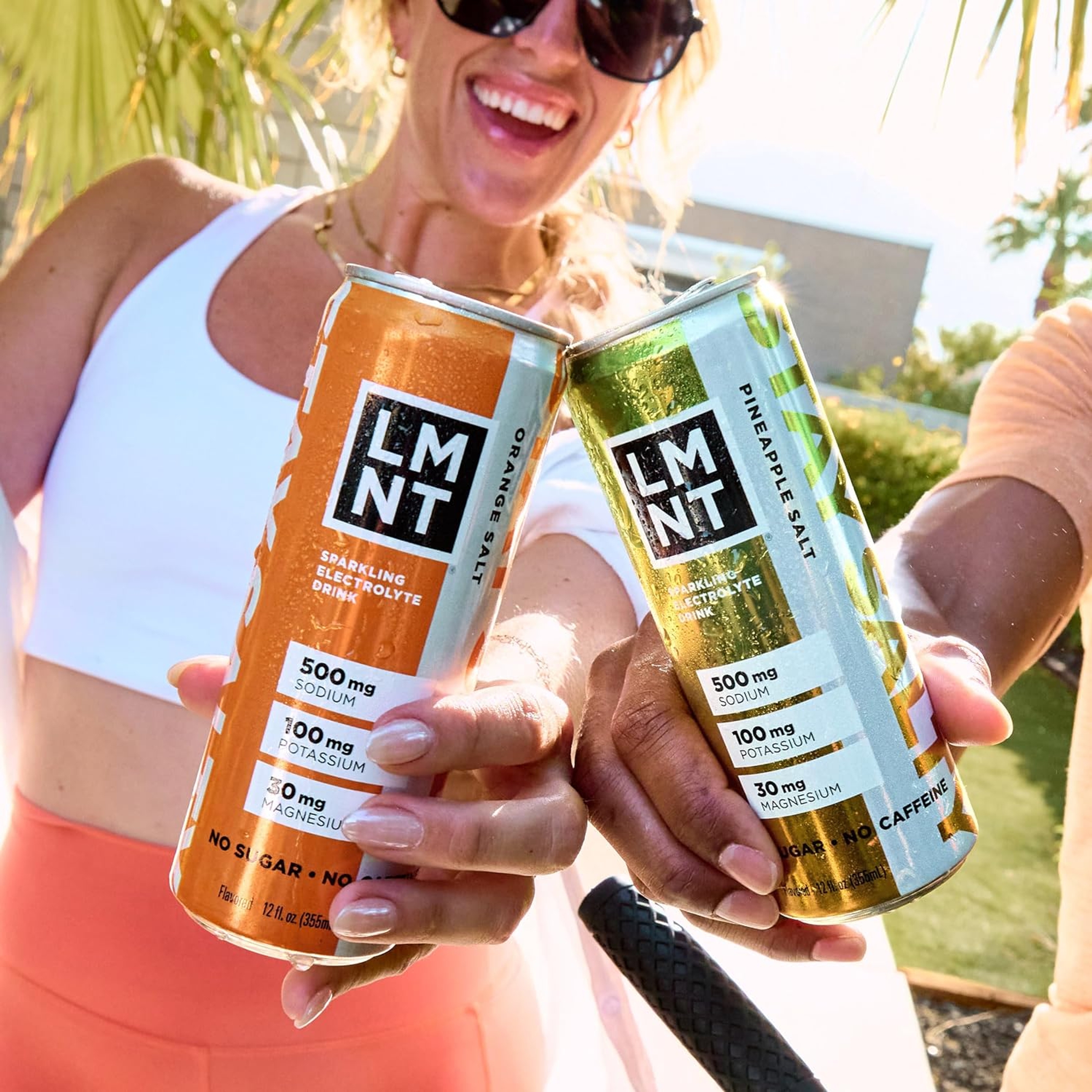 LMNT Sparkling Electrolyte Drink, Orange Salt, 12 fl.oz 6