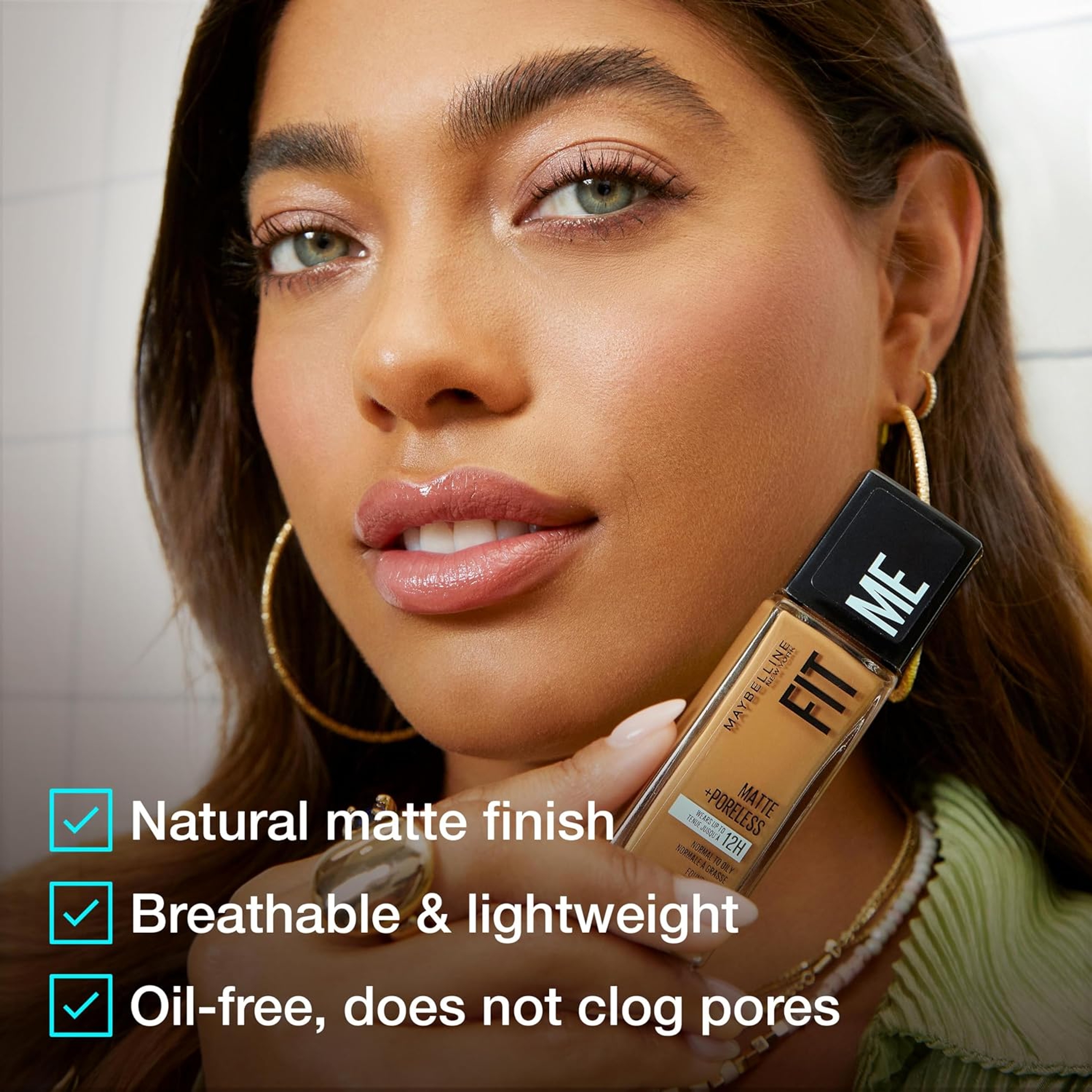 Maybelline Fit Me Matte + Poreless Foundation, 115 Ivory, 1 fl.oz - Liquid Oil-Free Foundation 4